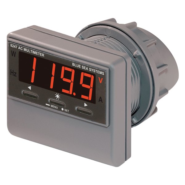 Blue Sea Systems® - AC Digital Multi-Function Meter with Alarm