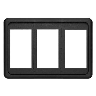 Blue Sea Systems® - Contura™ 3-Position Mounting Switch Panel