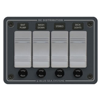 Blue Sea Systems® - Contura Water Resistant DC Panel