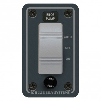 Blue Sea Systems 8274 Contura Circuit Breaker Panel - 3 Position Water Resistant 12V DC