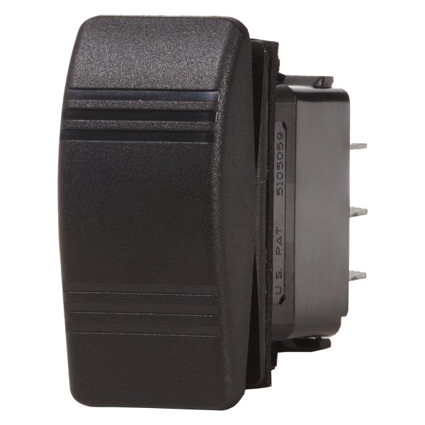 Blue Sea Systems® - Contura III™ 12 - 24 V 15/20 A (On)/Off/(On) Black SPDT Rocker Switch