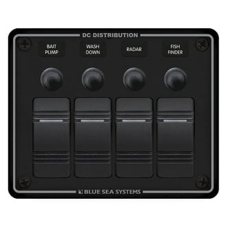 Blue Sea Systems® - Water Resistant Circuit Breaker Panel