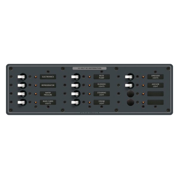 Blue Sea Systems® - DC Circuit Breaker Panel