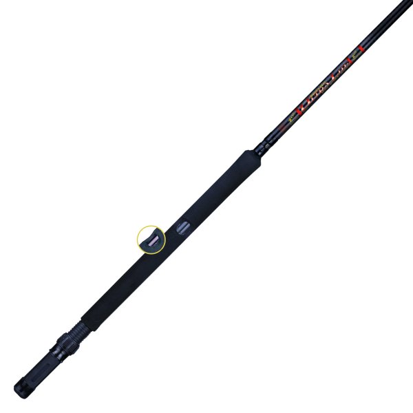BnM Fishing® BBULBS12 - Buck's Best Jig 12' Ultra-Light 2-Piece Spinning Rod  