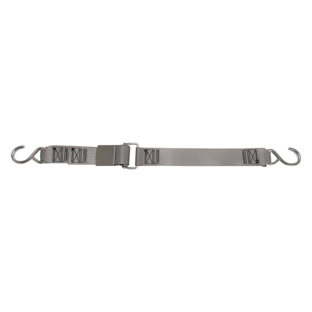 SGT KNOTS Heavy Duty Cam Buckle Transom Strap W/Zinc Plated Hooks