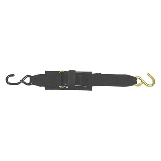 Boat Buckle® - 6' L x 2" W Kwik-Lok Transom Tie-Down Straps with Hook End, 2 Pieces