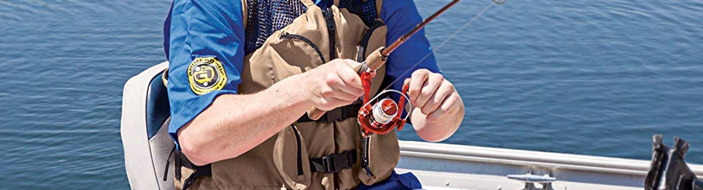 Fishing Life Jackets  Adult, Lightweight, Nylon 