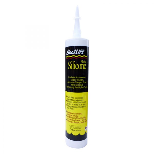 BoatLife® - Marine 10.6 oz. White Silicone Rubber Sealant Cartridge