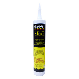 BoatLife® - Marine 10.6 oz. White Silicone Rubber Sealant Cartridge