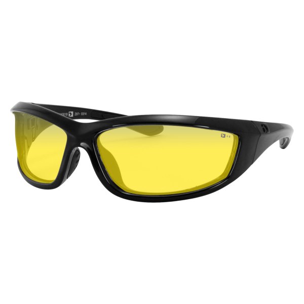Bobster® - Charger Matte Black/Yellow Sunglasses