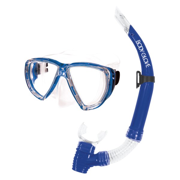 Body Glove® - Puerto™ Blue Mask/Snorkel Combo