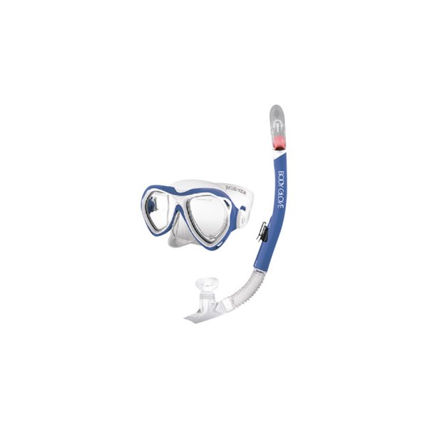 Body Glove® - Women's Aruba Blue/White Mask/Snorkel Combo