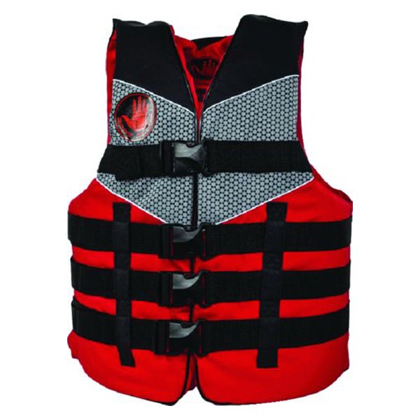 Body Glove® - XX-Large/3X-Large Red Tweedle Nylon Life Vest