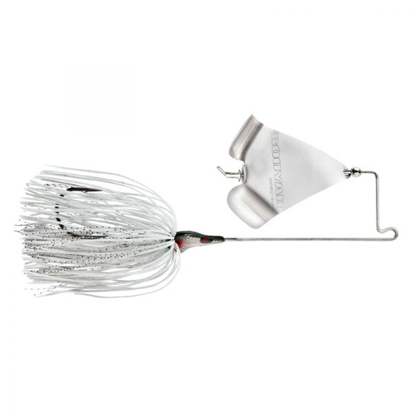 BOOYAH® - Squelcher 3/8 oz. Silver/White Buzz Wire Bait