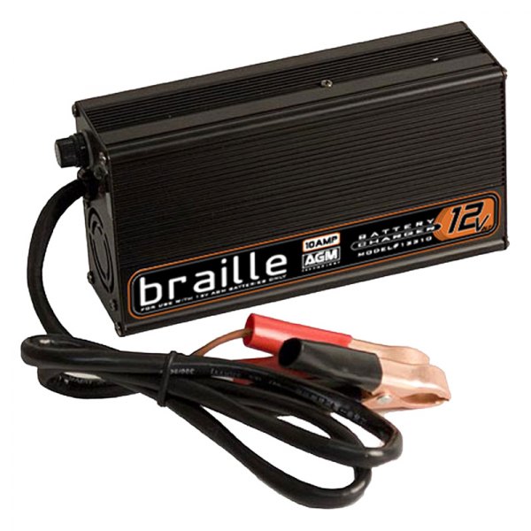 Braille Battery® - 10A 12V 1-Bank Battery Charger