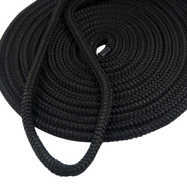  Buccaneer Rope® - Premium 3/8" D x 10' L White Nylon 3-Strand Twisted Dock Line