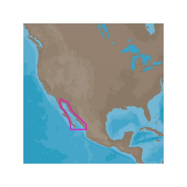 C-MAP® - 4D Local Gulf of California, Mexico microSD Format Electronic Chart