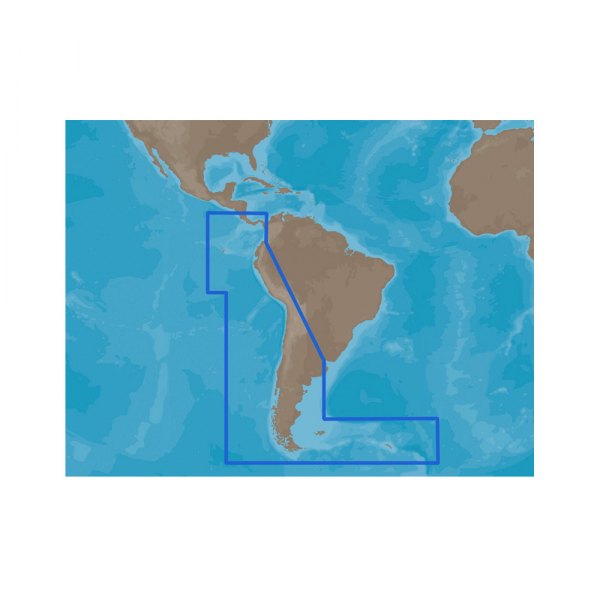 C-MAP® - Max Costa Rika-Chile-Falklands SD-Card Format Electronic Chart