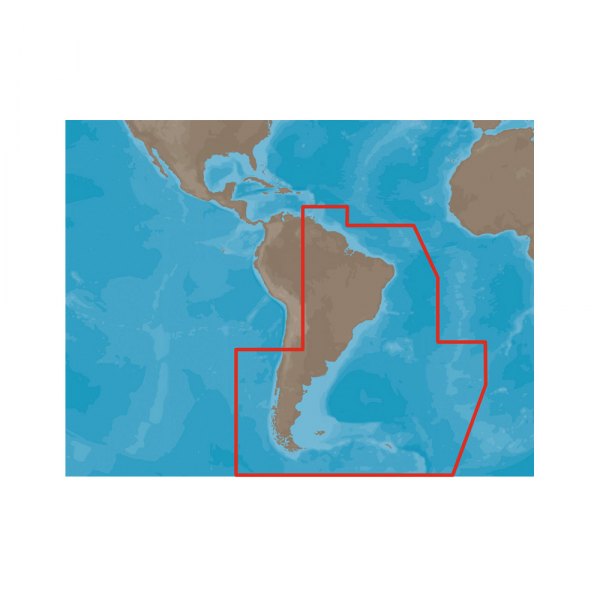 C-MAP® - Max Wide Gulf of Paria to Cape Horn SD-Card Format Electronic Chart