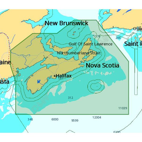 C-MAP® - 4D Local Fundy, Nova Scotia, Pei and Cape Breton microSD Format Electronic Chart