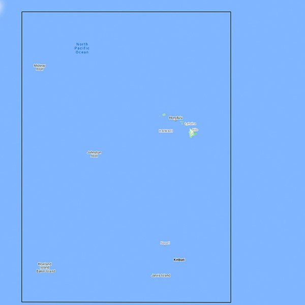 C-MAP® - Reveal Coastal Hawaii, Marshall Islands and French Polynesia microSD Format Bathymetric Electronic Chart