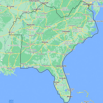 C-MAP® - Reveal Inland South East US Lakes microSD Format Bathymetric Electronic Chart