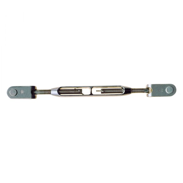 C. Sherman Johnson® - 9.9"-13.9" L Stainless Steel Jaw & Jaw Open Body Turnbuckle
