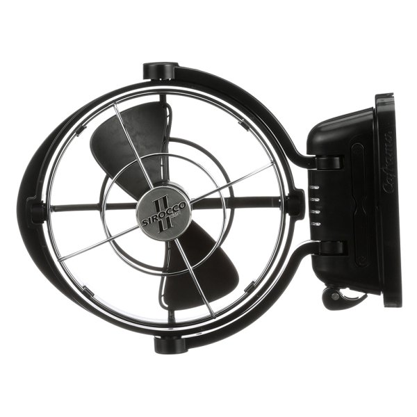 Caframo® - Sirocco II 12/24 V Black Elite 4-Speed Fan