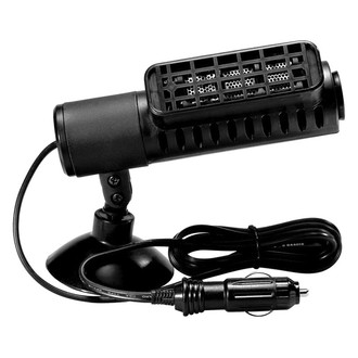 Caframo® - Fairview 12 V Black Defogger with Suction Cup & Screw Base