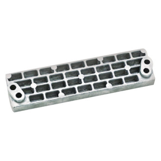 Camp Company® 43396 - Mercury 7.75" L Zinc Waffle Bar Anode