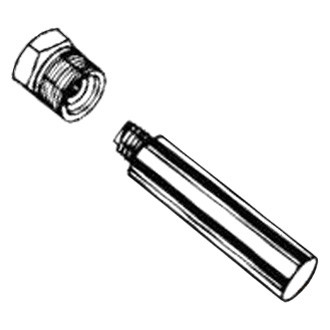 Camp Company® - 2" L x 0.25" D 1/8" NPT Zinc Pencil Anode with Bronze Plug