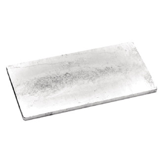 Camp Company® ZP1 - 6" L x 12" W x 0.5" H Zinc Rectangular Hull Plate Anode W/O Straps