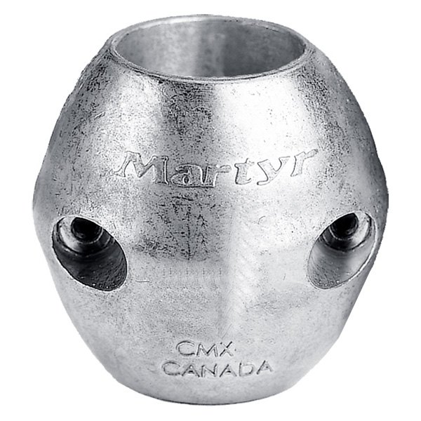 Martyr® - 2.5" D Zinc Barrel Collar Shaft Anode with Allen Screw