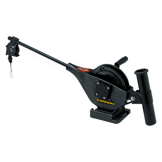Cannon® - Lake-Troll™ 100' L 8 lb Copolymer Manual Downrigger with Line Release & Tube Style Rod Holder