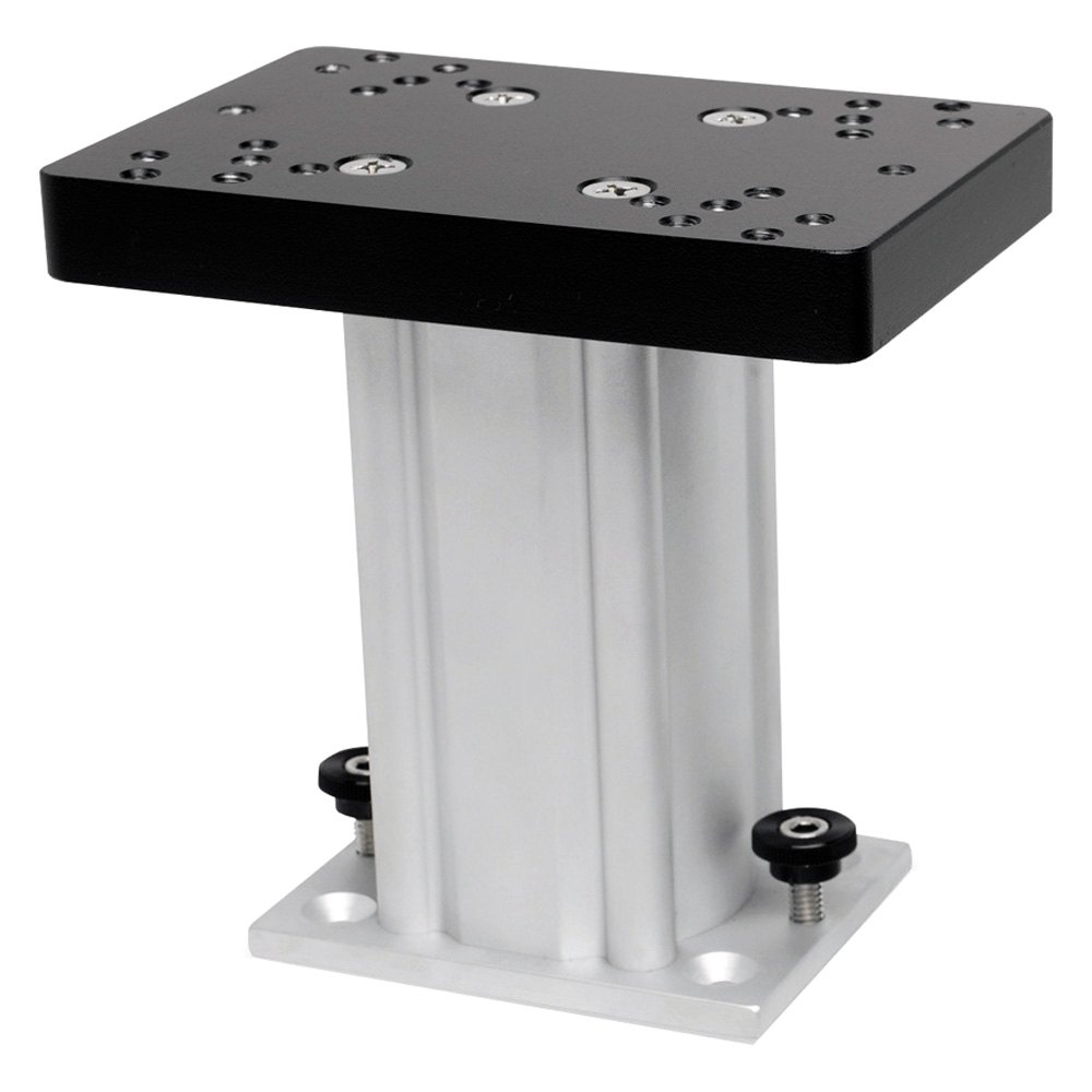 Cannon® 1904031 6" L Aluminum Pedestal Mount Downrigger Fixed Base