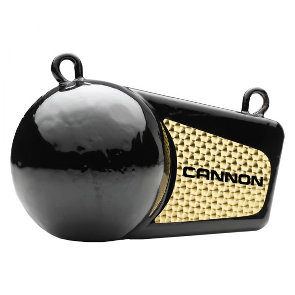 Cannon® - Flash Weights™ 4 lb Black Vinyl Trolling Weight