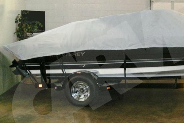 Carver® 74119F10 - Slate Gray Poly-Flex ll Boat Cover for 19'6