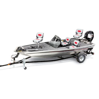 Carver® 77818EF-10 - Extra Wide Slate Gray Poly-Flex ll Boat Cover for 18'6" L x 94" W Jon Style Bass Boat