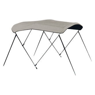 Carver® - 6' L x 85"-90" W x 46" H Sunbrella™ Acrylic 3-Bow Bimini Top Kit
