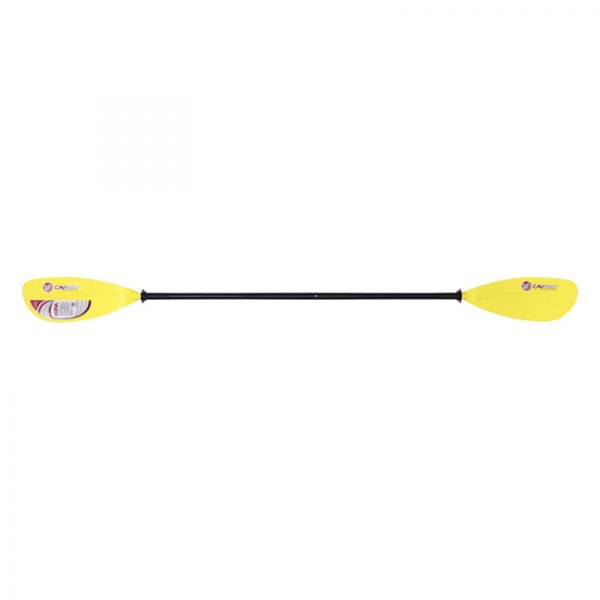 Caviness® - Cavpro™ 7.5' Yellow Asymetrical Kayak Paddle