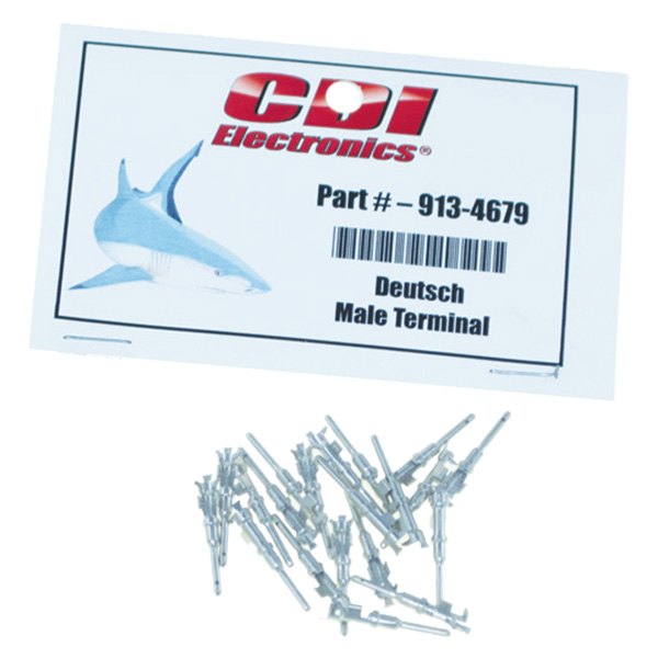 CDI Electronics® - Male Pin Terminals, 20 Pieces