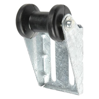 C.E. Smith® - 4" W Black Rubber Spool Roller Bracket Assembly
