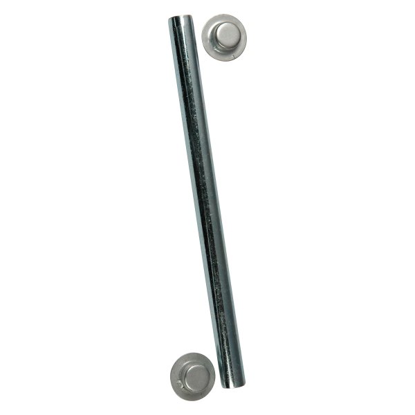 C.E. Smith® - 5-1/4" L x 1/2" D Zinc Plated Steel Roller Shaft with Pal Nuts