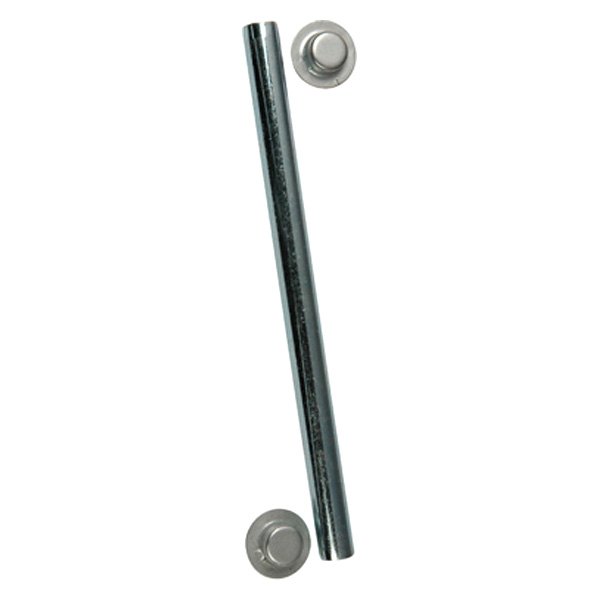 C.E. Smith® - 6-1/4" L x 1/2" D Zinc Plated Steel Roller Shaft with Pal Nuts
