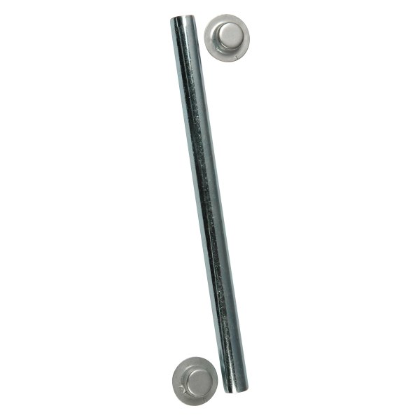 C.E. Smith® - 12-3/4" L x 1/2" D Zinc Plated Steel Roller Shaft with Pal Nuts