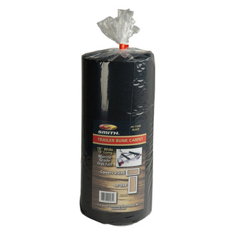 C.E. Smith® - 18' L x 18" W Black Polyester Bunk Roll Carpet