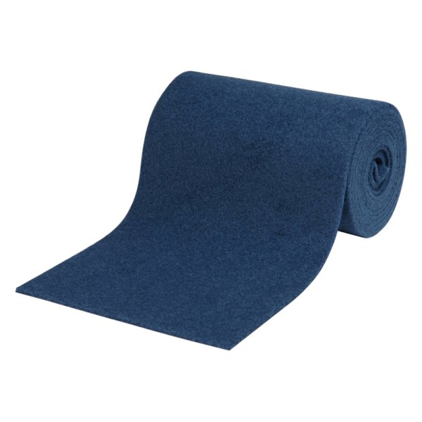 C.E. Smith® - 12' L x 11" W Blue Polyester Bunk Roll Carpet