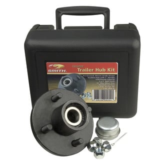 C.E. Smith® - 1350 lb Black Hub Kit wth 1-1/16" Spindle & 4" x 4" Stud