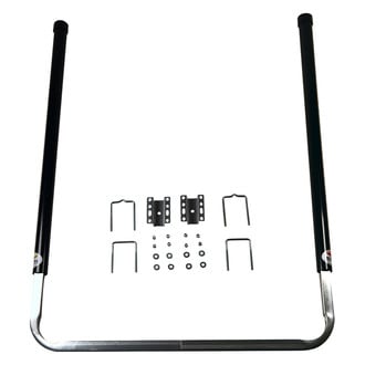 C.E. Smith® 27626 - 40" H x 2-3/8" D Black Post Trailer Guide, 2 Pieces