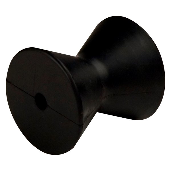 C.E. Smith® - 3-3/4" L x 3-1/2" D Black Rubber Bow Roller for 1/2" Shaft
